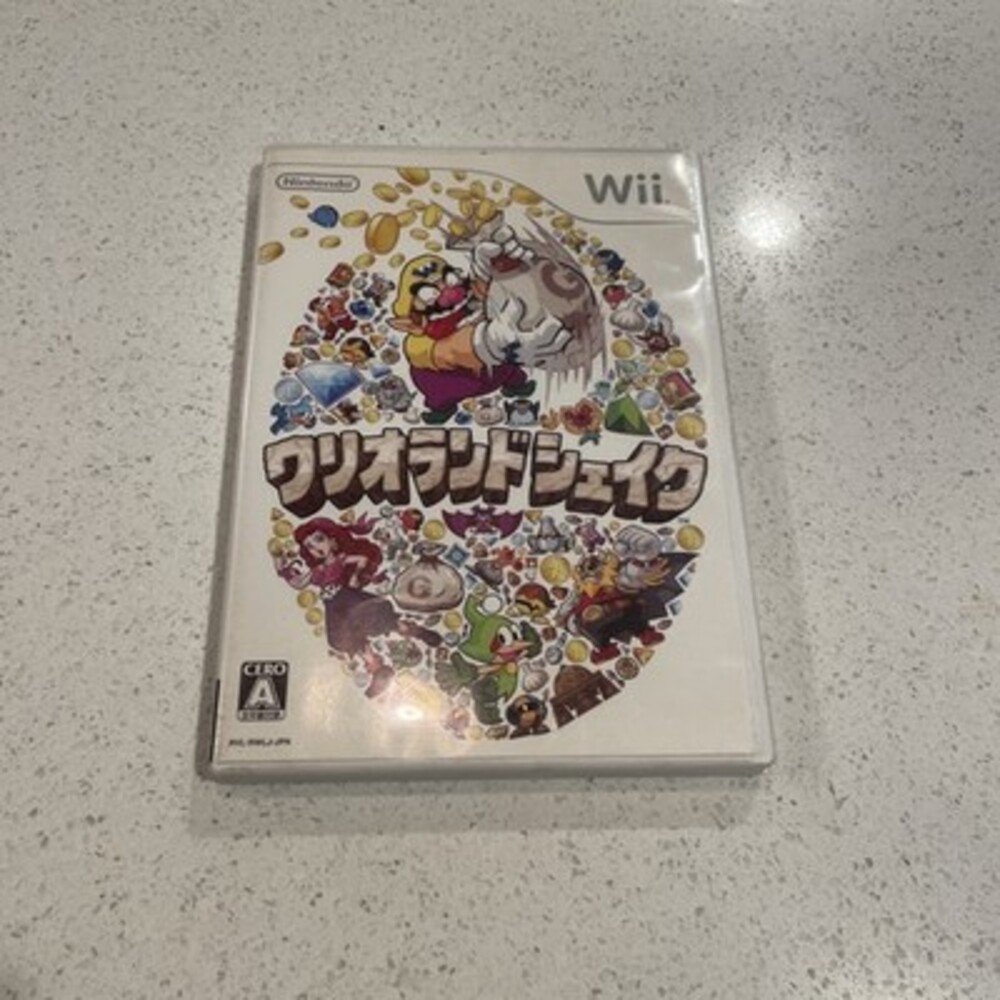 Wario Land: Shake It Nintendo Wii Japanese Edition